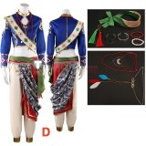 Ensemble Stars Summer Vacation Tori Himemiya Wataru Hibiki Eichi Tenshouin Yuzuru Fushimi Adonis Otogari Rei Sakuma Kaoru Hakaze Koga Ogami Cosplay Costume