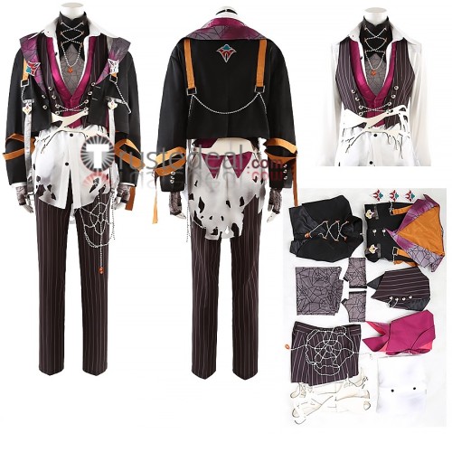 Ensemble Stars Crazy B Helter Spider Halloween Kohaku Oukawa Rinne Amagi HiMERU Niki Shiina Cosplay Costume