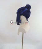 Commission Pokemon Horizons The Series Pocket Monsters Liko Zinnia Dot Caitlin Blonde Purple Blue Styled Cosplay Wig