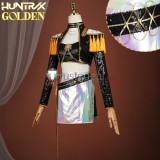 KPop Demon Hunters Mira Golden Black Stage Cosplay Costume