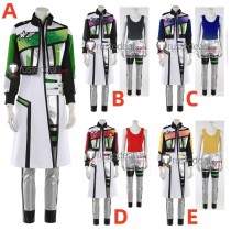 Ensemble Stars Ryuseitai Comet Show Midori Takamine Tetora Nagumo Kanata Shinkai Chiaki Morisawa Shinobu Sengoku Cosplay Costume