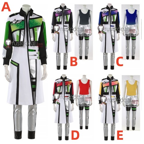 Ensemble Stars Ryuseitai Comet Show Midori Takamine Tetora Nagumo Kanata Shinkai Chiaki Morisawa Shinobu Sengoku Cosplay Costume