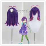 Commission Pokemon Horizons The Series Pocket Monsters Liko Zinnia Dot Caitlin Blonde Purple Blue Styled Cosplay Wig