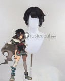 Commission Pokemon Horizons The Series Pocket Monsters Liko Zinnia Dot Caitlin Blonde Purple Blue Styled Cosplay Wig