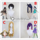 Commission Pokemon Horizons The Series Pocket Monsters Liko Zinnia Dot Caitlin Blonde Purple Blue Styled Cosplay Wig