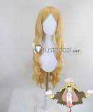 Commission Pokemon Horizons The Series Pocket Monsters Liko Zinnia Dot Caitlin Blonde Purple Blue Styled Cosplay Wig
