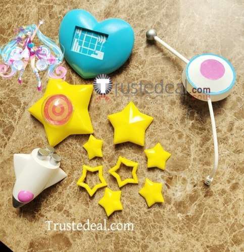 Vocaloid Hatsune Miku Magical Mirai 10th Anniversary 2022 Stars Heart Rocket Headset Cosplay Accessories Props