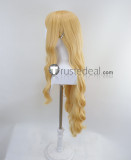 Commission Pokemon Horizons The Series Pocket Monsters Liko Zinnia Dot Caitlin Blonde Purple Blue Styled Cosplay Wig