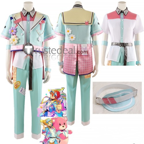 Ensemble Stars Happy Charm Trickstar Subaru Akehoshi Switch Harukawa Sora Eden Jun Sazanami Cosplay Costume