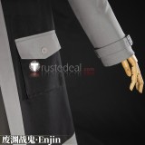 Gachiakuta Cleaner Enjin Grey Set Cosplay Costume