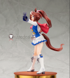 Uma Musume Pretty Derby Secondary Tokai Teio Brown Styled Cosplay Wig Tail