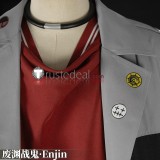 Gachiakuta Cleaner Enjin Grey Set Cosplay Costume