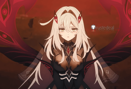 Genshin Impact Ruler of Death Ronova Silver Styled Cosplay Wig