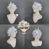 Gachiakuta Rudo Surebrec Zanka Nijiku Blonde Silver Black Gray Styled Cosplay Wig