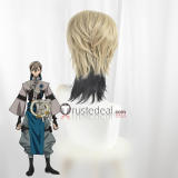 Gachiakuta Rudo Surebrec Zanka Nijiku Blonde Silver Black Gray Styled Cosplay Wig