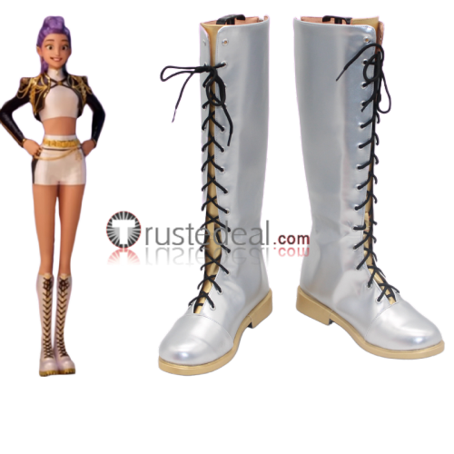 KPop Demon Hunters Film Rumi Mira Zoey Cosplay Shoes Boots 2