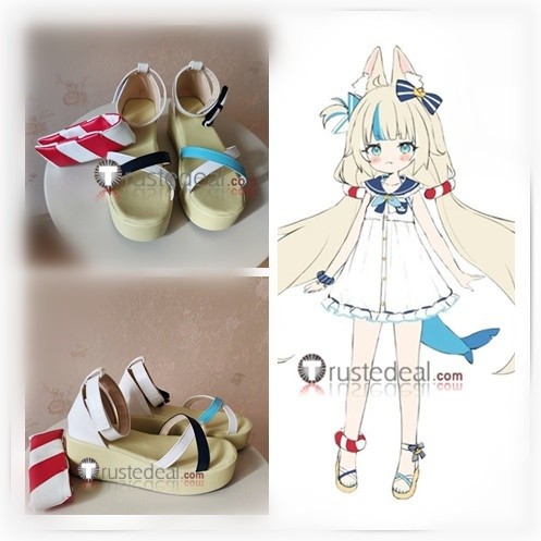 Virtual Youtubers VTuber Hololive Sameko Saba Cosplay Shoes