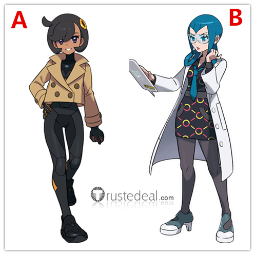 Pokemon Legends Z-A ZA Mable Detective Emma Cosplay Costume