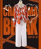 Project Charisma House Rap Battle Rikai Kusanagi Orange Shirt Cosplay Costume
