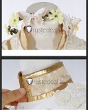 Disney Twisted-Wonderland Scarabia Kalim Al Asim White Cosplay Costume