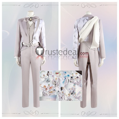 Disney Twisted-Wonderland 100th Anniversary Jade Floyd Trey Lilia Epel Jamil  Idia Cater Ruggie Jack Vil Rook Cosplay Costume