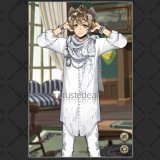 Disney Twisted-Wonderland Savanaclaw Ruggie Bucchi White Cosplay Costume
