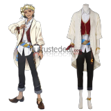 Disney Twisted-Wonderland Aladdin Scarabia Kalim Jamil Uniform Cosplay Costume