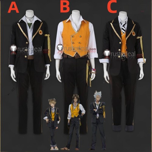 Disney Twisted Wonderland Savanaclaw Ruggie Leona Kingscholar Jack Howl School Uniform Cosplay Costume