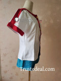 Commission Pokemon HeartGold and SoulSilver Gym Leader Whitney Falkner Blue White Red Cosplay Costume