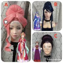 Commission Kusuriya no Hitorigoto The Apothecary Diaries Gyokuyou Loulan Purple Pink Lihua Blue Prestyled Cosplay Wig