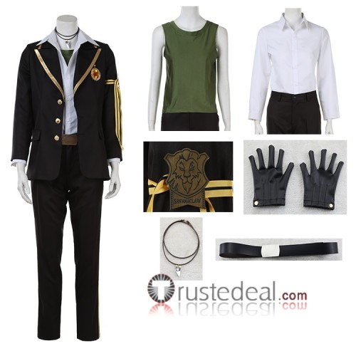 Disney Twisted Wonderland Savanaclaw Ruggie Leona Kingscholar Jack Howl School Uniform Cosplay Costume
