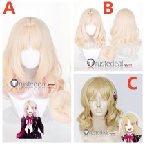 Diabolik Lovers Komori Yui Blonde Highlights Pink Cosplay Wigs