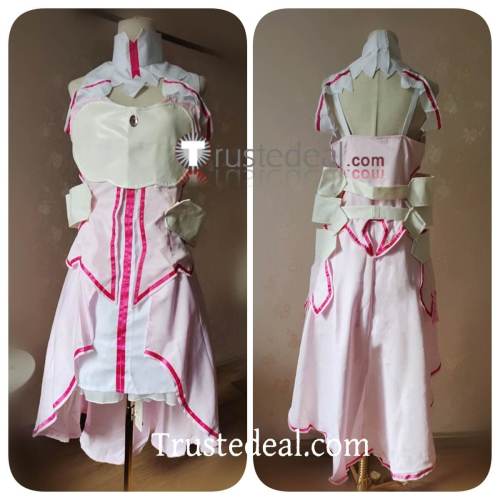 Sword Art Online SAO Alicization Yuuki Asuna The Goddess of Creation Stacia Cosplay Costume