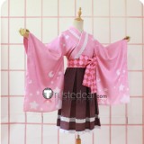 Vtuber Virtual YouTuber Hololive Himemori Luna Kimono Pink Cosplay Costume Custom Size