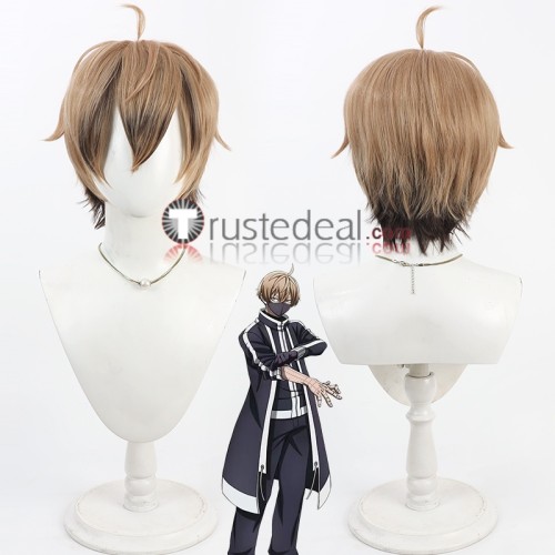Tougen Anki  Legend of the Cursed Blood Jin Kougasaki Rokuro Kiriyama Jyuji Yusurube Brown Grey Green Cosplay Wig