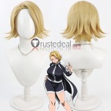 Tougen Anki Legend of the Cursed Blood Kuina Sazanami Homare Byobugaura Ikari Yaoroshi Shiki Ichinose Pink Black Blue Cosplay Wig