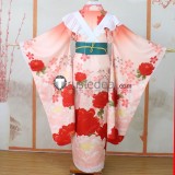 Vtuber Virtual YouTuber Hololive Ceres Fauna New Year Kimono Pink Cosplay Costume Custom Size