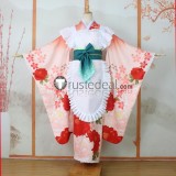 Vtuber Virtual YouTuber Hololive Ceres Fauna New Year Kimono Pink Cosplay Costume Custom Size