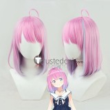 Vtuber Virtual YouTuber Hololive Himemori Luna Pink Cosplay Wig
