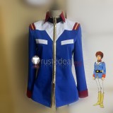 Mobile Suit Gundam Amuro Ray Sayla Mass Pink Blue Uniform Cosplay Costume