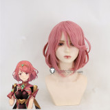 Xenoblade Chronicles 2 Mythra Pyra Hikari Alexandria A Melia Golden Blonde Pink Grey Black Styled Cosplay Wig