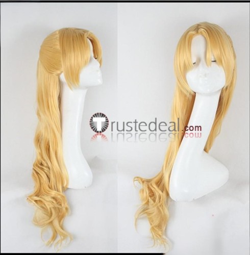 Who Made Me a Princess Athanasia de Alger Obelia Athy Blonde Styled Cosplay Wig