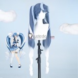 Vocaloid Miku Hatsune Magical Mirai Racing Snow Miku 2025 Blue Green Cosplay Wig