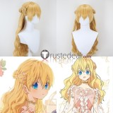 Who Made Me a Princess Athanasia de Alger Obelia Athy Blonde Styled Cosplay Wig