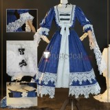 Who Made Me a Princess Athanasia de Alger Obelia Athy Date Blue Formal Lolita Dress Cosplay Costume