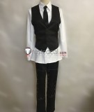 Kamen Rider Zero-One Kamen Rider Naki Black White Cosplay Costume