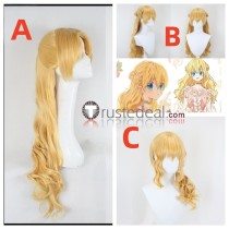 Who Made Me a Princess Athanasia de Alger Obelia Athy Blonde Styled Cosplay Wig