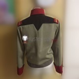 Mobile Suit Gundam Jona Basta Pilot Uniform Brown Cosplay Costume