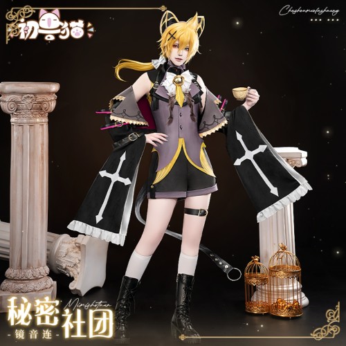 Vocaloid Kagamine Len Secret Society Fanart Doujin Cosplay Costume