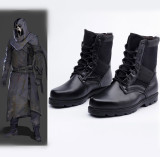 Dead by Daylight Ghost Face Ghostface Black Cosplay Shoes Boots